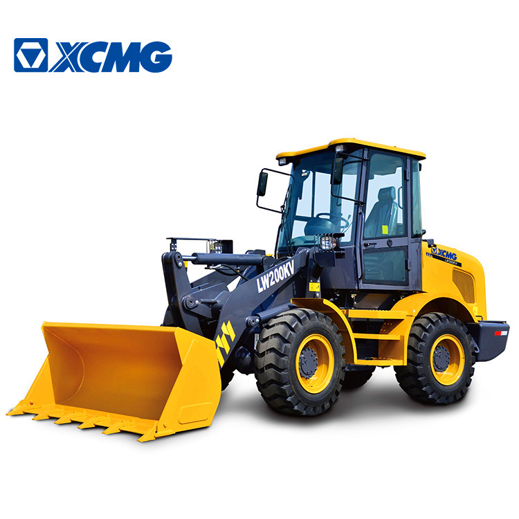 XCMG Official 2 ton mini front loader LW200KV Chinese tractor front end loader for sale